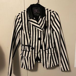 Forever 21 pin stripe jacket.